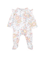 Load image into Gallery viewer, Bebe - Abby Print LS Zip Onesie
