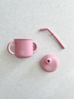 Load image into Gallery viewer, Mini &amp; Me - Transitional Straw Sippy Cup
