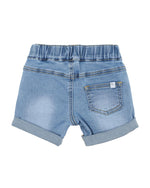 Load image into Gallery viewer, Fox &amp; Finch - Racer Denim Shorts - Mid Blue
