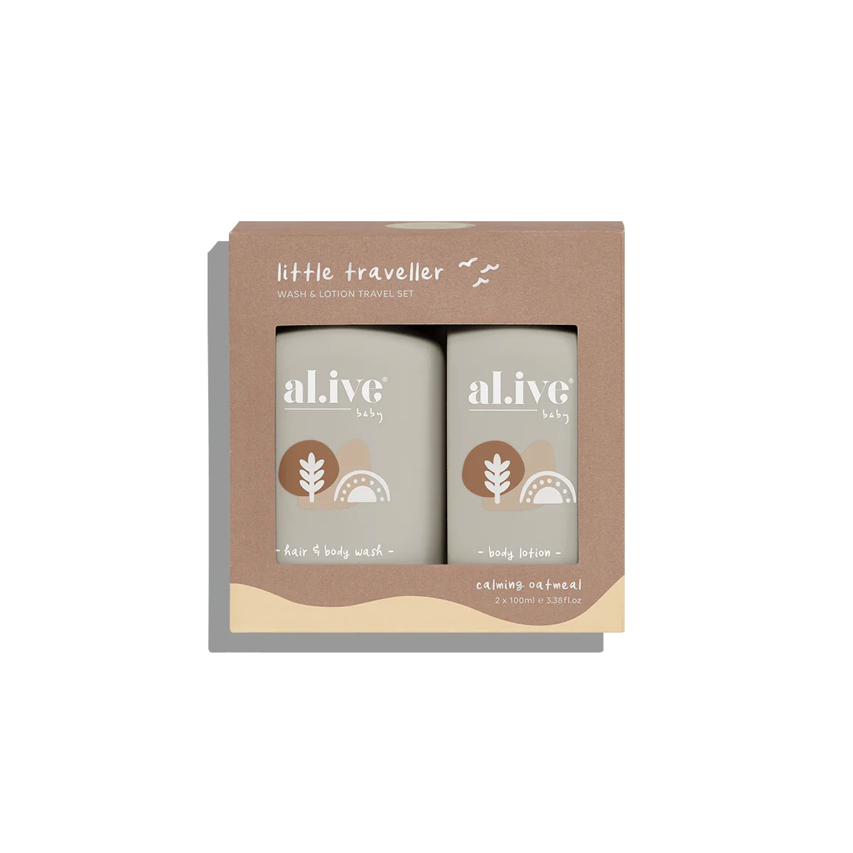 al.ive Body Baby - Little Traveller - Wash & Lotion Set