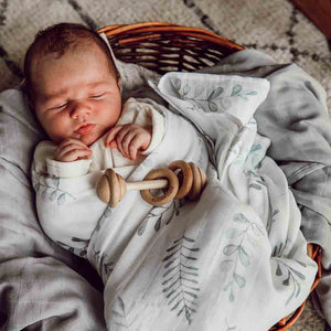 Snuggle Hunny - Muslin Wrap Organic Wild Fern