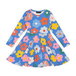 Load image into Gallery viewer, Rock Your Baby - Happy Flower Waisted Dress
