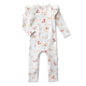 Snuggle Hunny - Butterfly Organic Growsuit