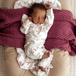 Load image into Gallery viewer, Snuggle Hunny - Butterfly Organic Growsuit
