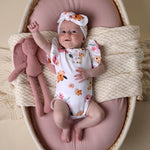 Load image into Gallery viewer, Snuggle Hunny - Poppy Short Sleeve Organic Bodysuit
