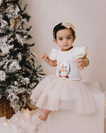 Load image into Gallery viewer, Confetti Kidz - Sparkly Tulle Skirt - Gold
