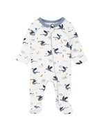 Load image into Gallery viewer, BEBE - NINO PRINT LS ZIP ONESIE
