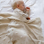 Load image into Gallery viewer, Di Lusso Living - Marshmallow Baby Blanket Ivory
