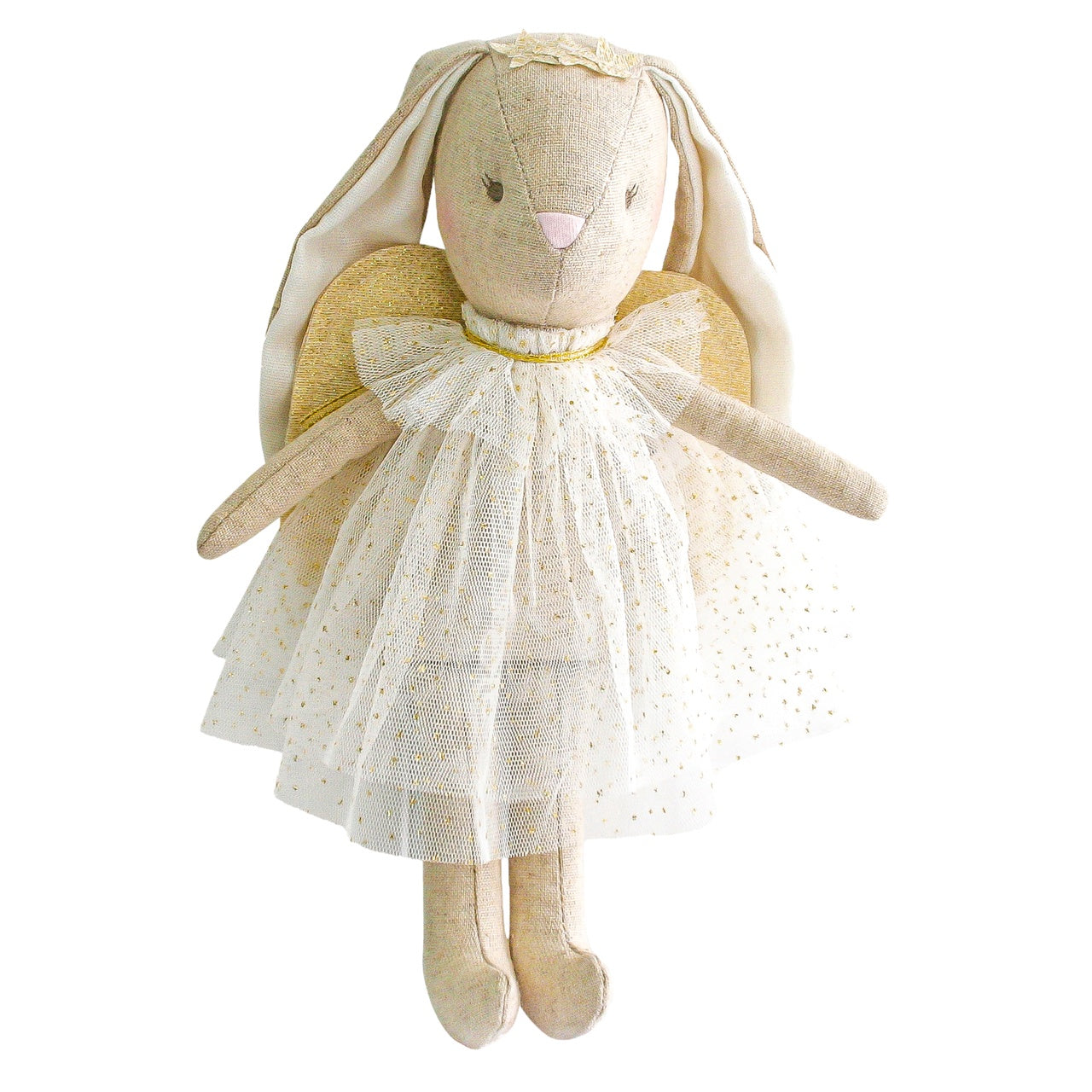 Alimrose Bunny Mini Angel Ivory, Sticky Fingers Children's Boutique Niddrie, Shop local 
