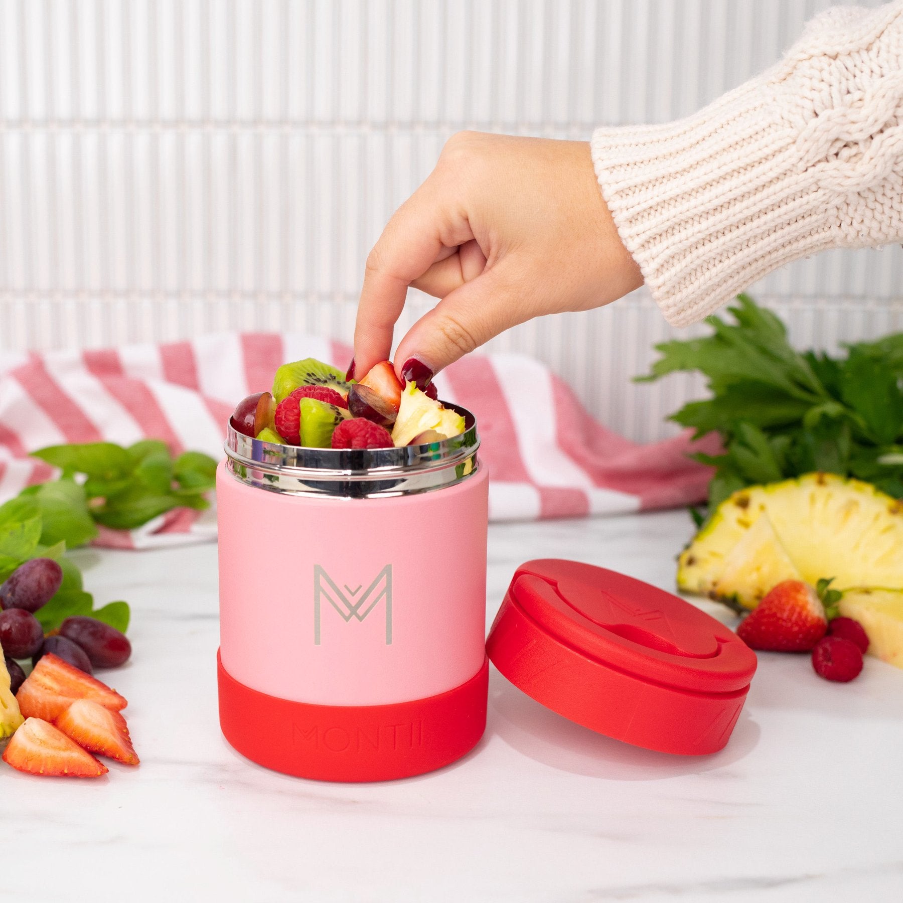 Montii Co - Food Jar - Strawberry