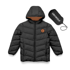 Cry Wolf - Eco Puffer - Black