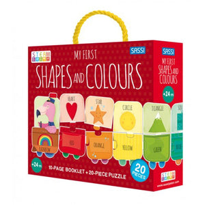 Sassi - My First Shapes & Colours Book/Puzzle