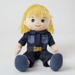 Load image into Gallery viewer, Jiggle and Giggle - My Best Friend Lizzy The Police Officer Doll
