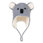 Load image into Gallery viewer, Bedhead - Koala Fleecy Beanie Grey Children&#39;s Winter Hat
