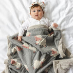 Load image into Gallery viewer, Di Lusso Living - Bo Peep Sherpa Blanket
