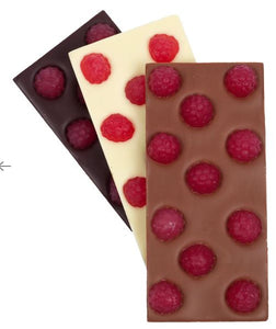 Freckleberry -Raspberry & Milk Chocolate Block
