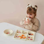 Load image into Gallery viewer, Jiggle &amp; Giggle - Dinner Set - LITTLE CRITTERS PINK BAMBOO 3PC
