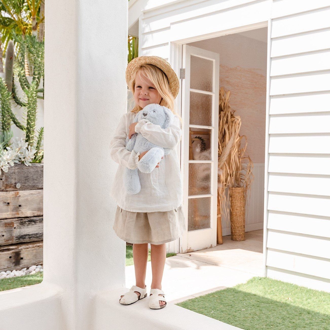 OB Design - Bunny Huggie Baxter Blue