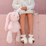 Load image into Gallery viewer, OB Design - Betsy Bunny Huggie Pink Plush Toy
