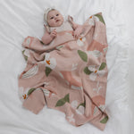 Load image into Gallery viewer, Di Lusso Living - Baby Blanket Marina Dolphins
