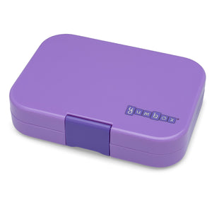 Leakproof Yumbox Tapas Seville Purple - 4 Compartment - Rainbow Tray -  Largest Size Bento