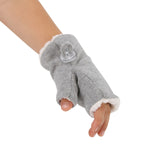 Load image into Gallery viewer, Bedhead - Fleecy Fingerless Winter Mittens For Children &amp; Kids
