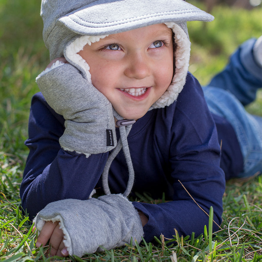 Grey sale toddler mittens