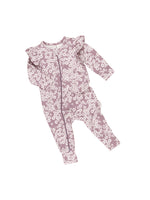 Load image into Gallery viewer, HUXBABY - DAISY FRILL ZIP ROMPER

