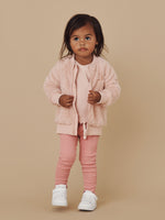 Load image into Gallery viewer, HUXBABY - DUSTY ROSE RIB LEGGING
