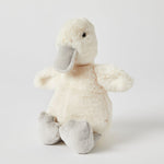 Load image into Gallery viewer, Jiggle &amp; Giggle - Plush Duck Rattle
