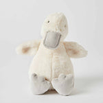 Load image into Gallery viewer, Jiggle &amp; Giggle - Plush Duck Rattle
