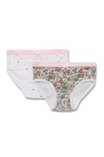 Load image into Gallery viewer, Marquise - Girls Underwear 2 Pack Gardens
