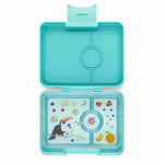 Load image into Gallery viewer, Yumbox - Snack Box 3 - Misty Aqua
