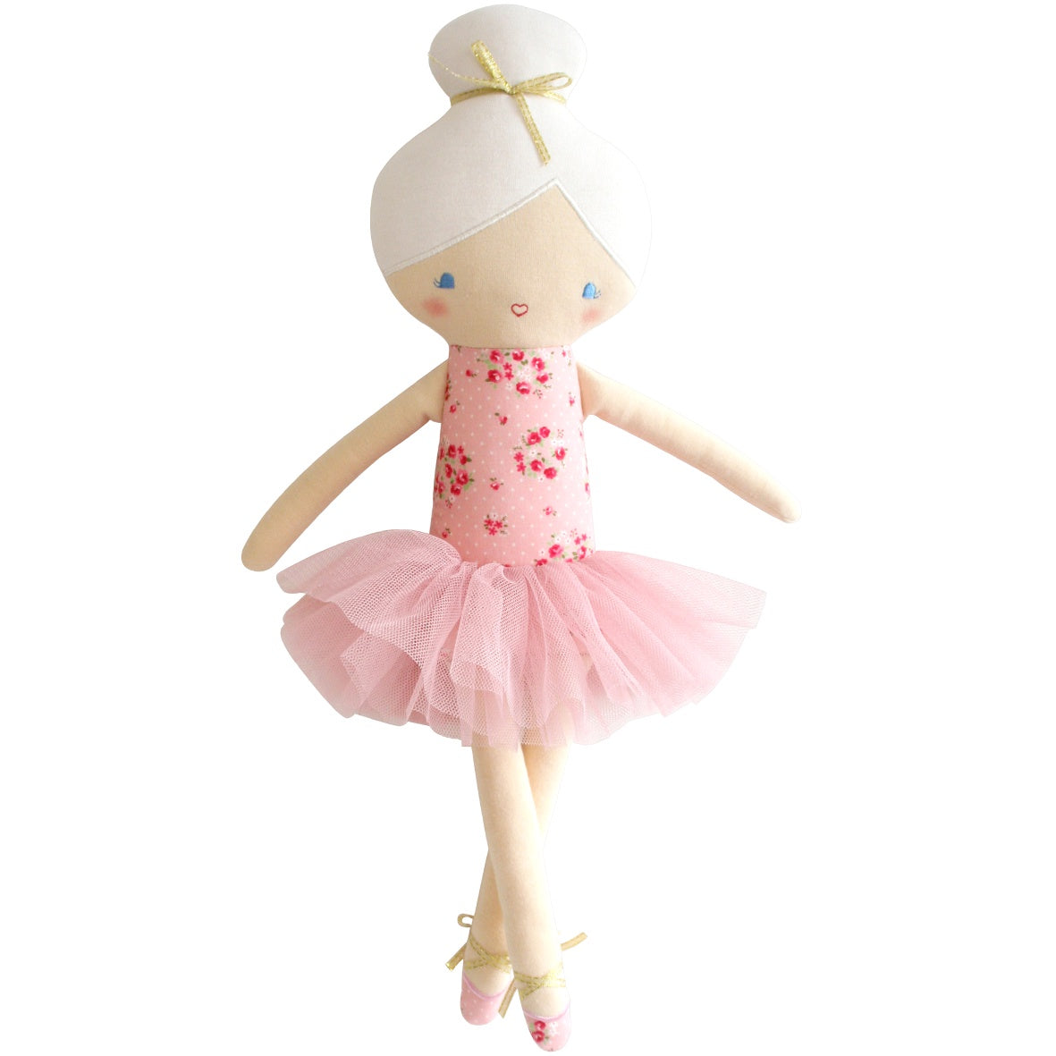Alimrose - Doll Betty Ballerina Pink Floral