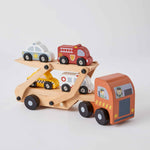 Load image into Gallery viewer, Zookabee - Car Carrier Wooden Toy, Educational Toy
