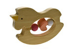 Load image into Gallery viewer, Calm &amp; Breezy Toys - Wooden Animal Rattle - Assorted Colours

