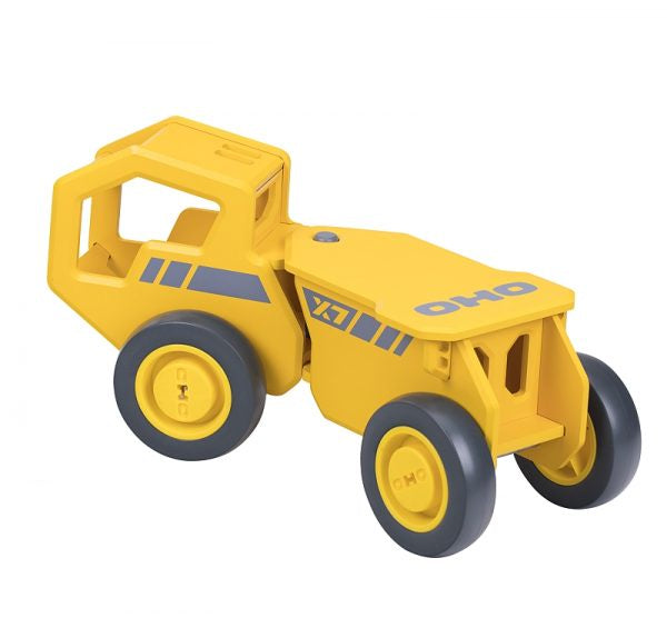Moover Ride On Yellow Construction Truck, Wooden Toys, Sticky Fingers Children's Boutique