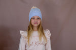 Load image into Gallery viewer, Bella + Lace - Pom  Pom Beanie Periwinkle
