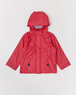 Load image into Gallery viewer, Rainkoat - Stripy Sailor Jacket Deep Red
