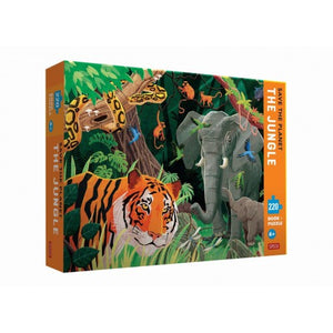 Sassi - Save the Planet Puzzle & Book Set The Jungle