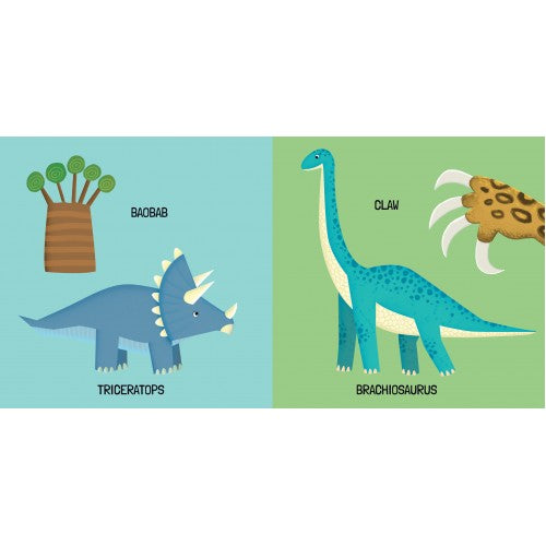 Sassi - 3D Puzzle & Book Set Dinosaur