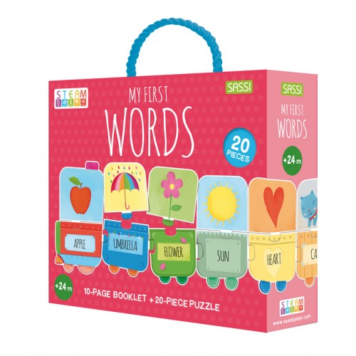 Sassi - My First Words Book/Puzzle