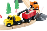 Load image into Gallery viewer, Tooky Toy - Construction Yard Train Set 35PCS
