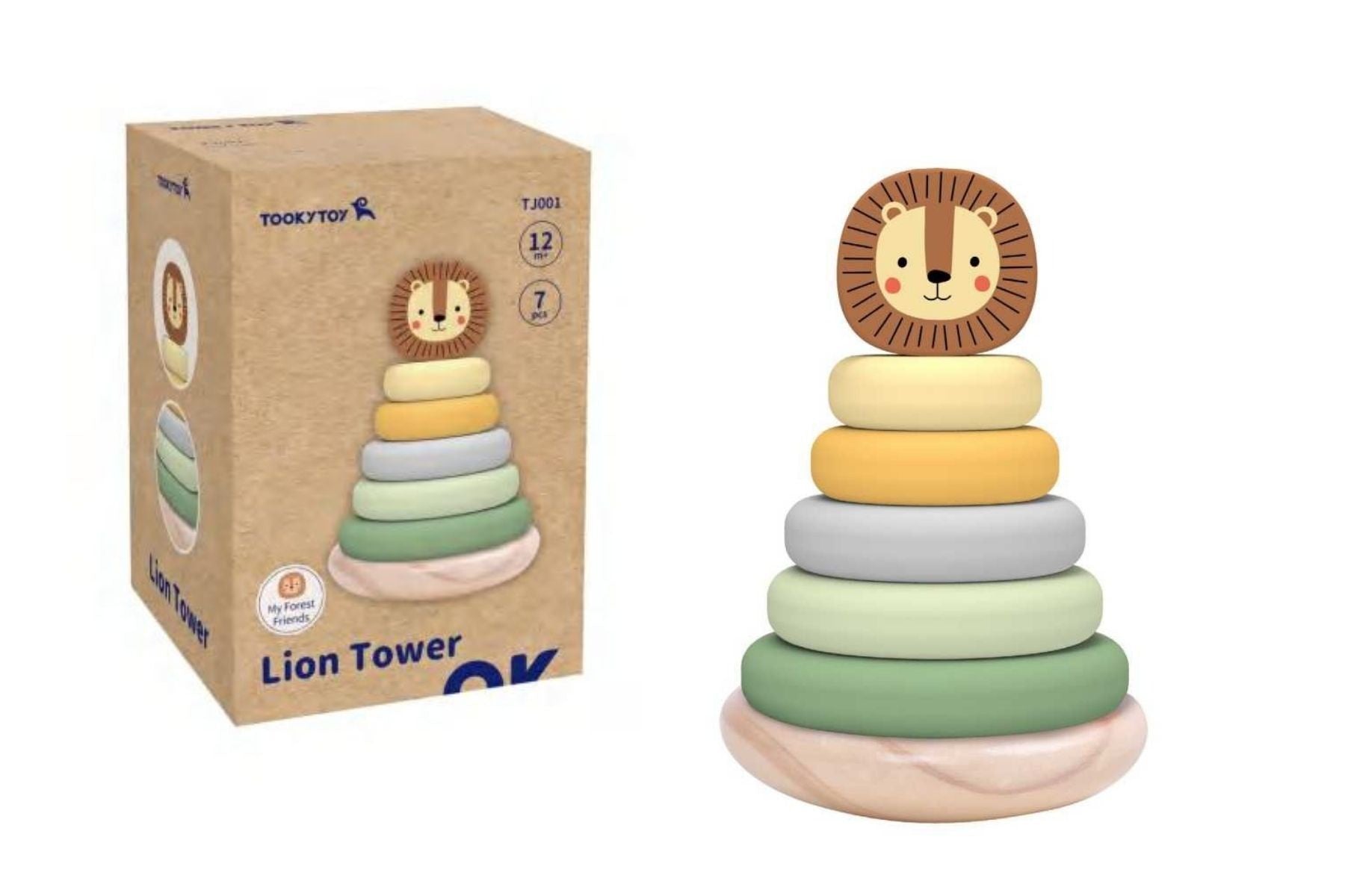 Tooky Toy - LION TOWER