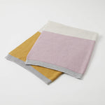 Load image into Gallery viewer, Jiggle &amp; Giggle - Baby Blanket Block Stripe Pink/Mustard
