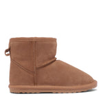 Load image into Gallery viewer, Clarks Cozy Chestnut Kids Ugg Slipper Boot
