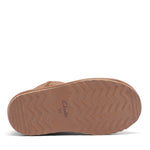 Load image into Gallery viewer, Clarks Cozy Chestnut Kids Ugg Slipper Boot
