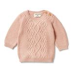 Load image into Gallery viewer, Wilson &amp; Frenchy - Knitted Cable Jumper - Rose
