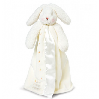 Bunny Blanket White Comforter. Baby gifts. Shop now online or in store at Sticky Fingers Children's Boutique, Niddrie, Melbourne.