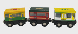 Toyslink - Wooden Magnetic Melbourne Tram Set
